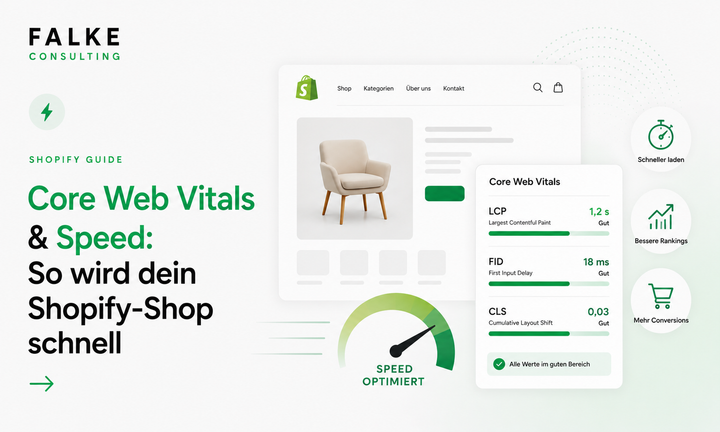 Core Web Vitals & Speed: So wird dein Shopify-Shop schnell