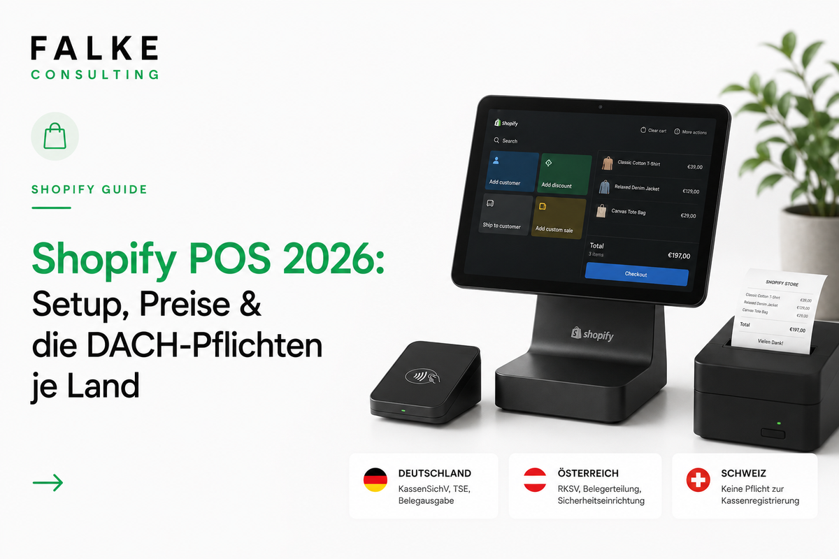 Shopify POS Hardware 2026: Welche Geräte du für welchen Laden wirklich brauchst