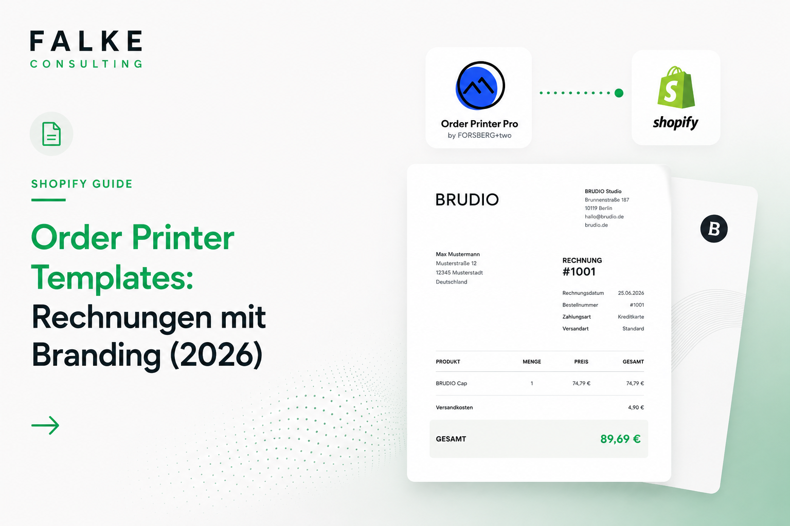 Order Printer Templates: Rechnungen mit Branding (2026)