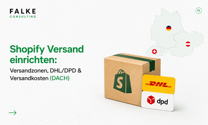 Setting up Shopify Shipping: Shipping zones, DHL/DPD & shipping costs (DACH)