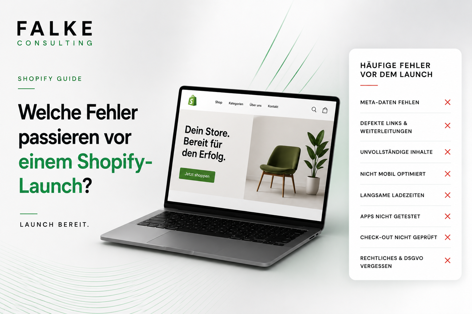 Welche Fehler passieren vor einem Shopify-Launch am häufigsten?