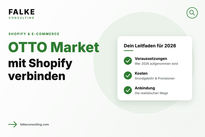 OTTO Market mit Shopify verbinden: Kosten, Voraussetzungen und was der Kanal wirklich verlangt