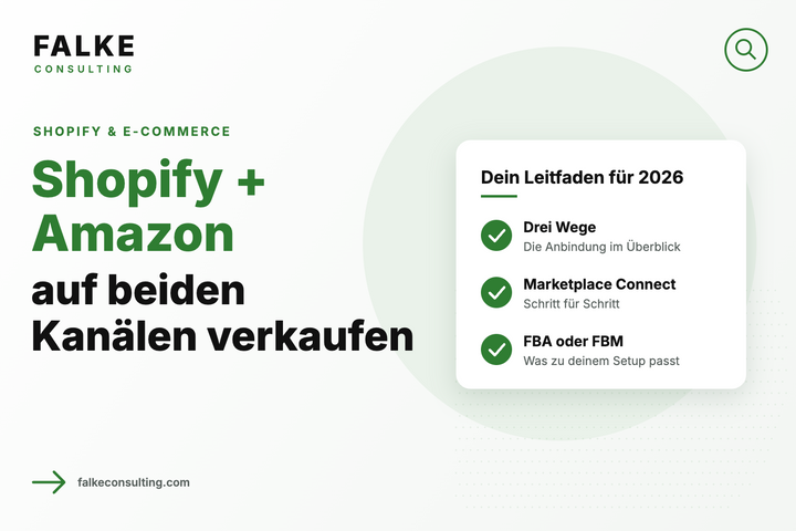 Shopify Amazon Integration: So verkaufst du auf beiden Kanälen (2026)