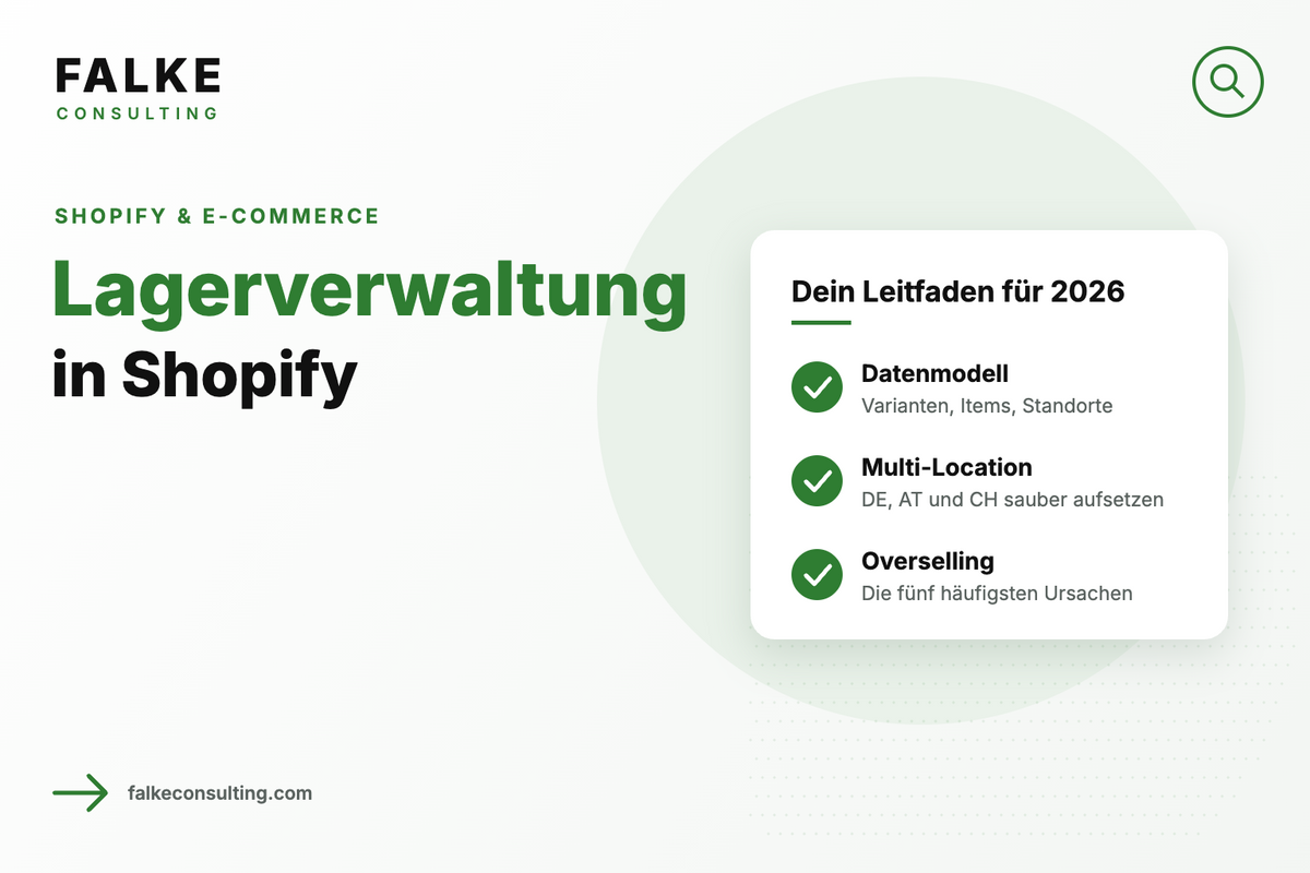 Shopify Inventory Management 2026: Lagerverwaltung ohne Overselling