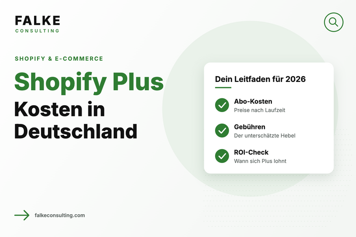 Shopify Plus Kosten in Deutschland: Was du 2026 wirklich zahlst