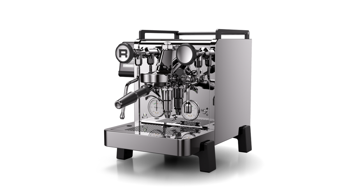 Produktseite einer Espressomaschine im neuen Shopify-Shop
