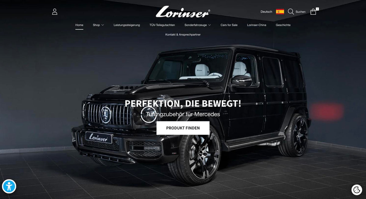 Lorinser: Von Shopware 5 zu Shopify – ohne Ranking-Verlust