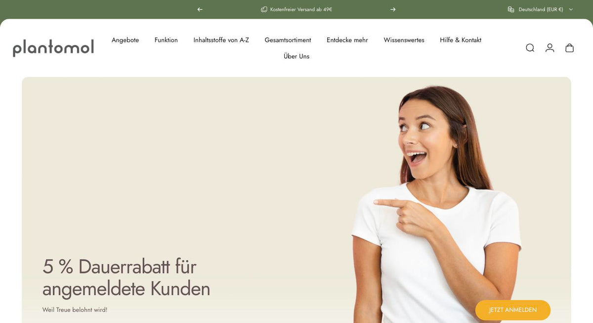 Individueller Shopify-Shop