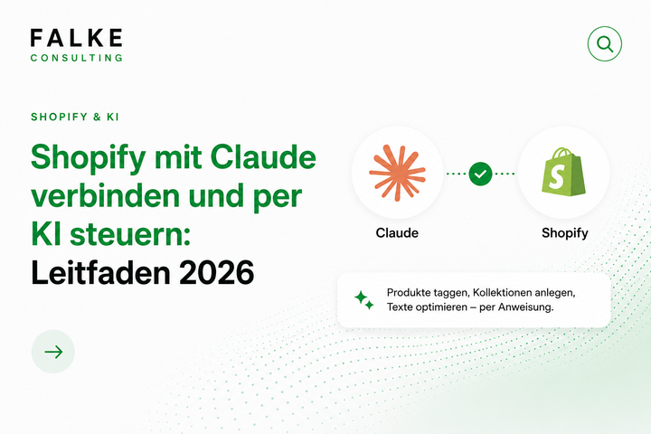Shopify mit Claude verbinden: Dein Shop steuert sich per Chat.