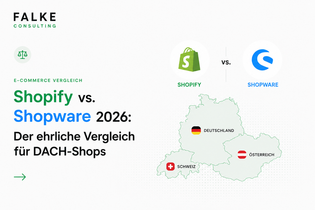 Shopify vs. Shopware 2026: Der ehrliche Vergleich für DACH-Shops
