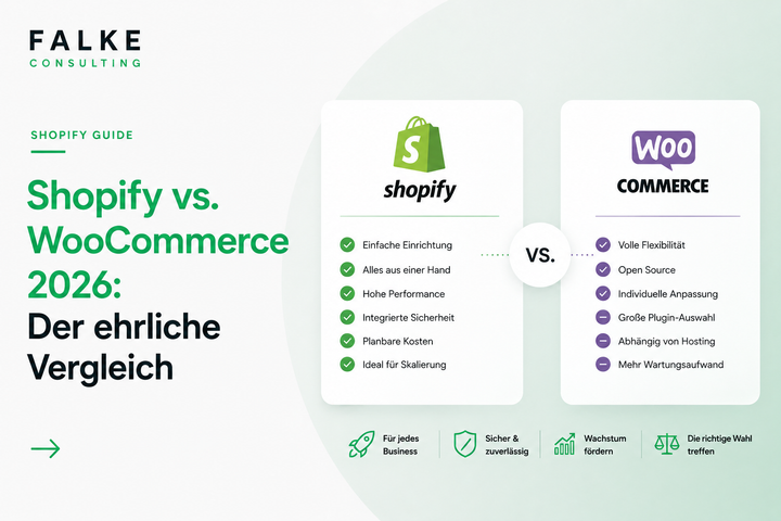 Shopify vs. WooCommerce 2026: Der ehrliche Vergleich