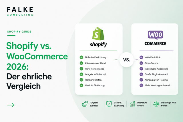 Shopify vs. WooCommerce 2026: Der ehrliche Vergleich