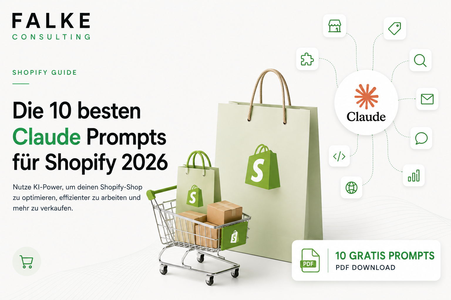 Die 10 besten Claude Prompts für Shopify 2026 - GRATIS
