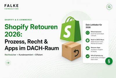 Shopify Retouren 2026: Prozess, Recht & Apps im DACH-Raum