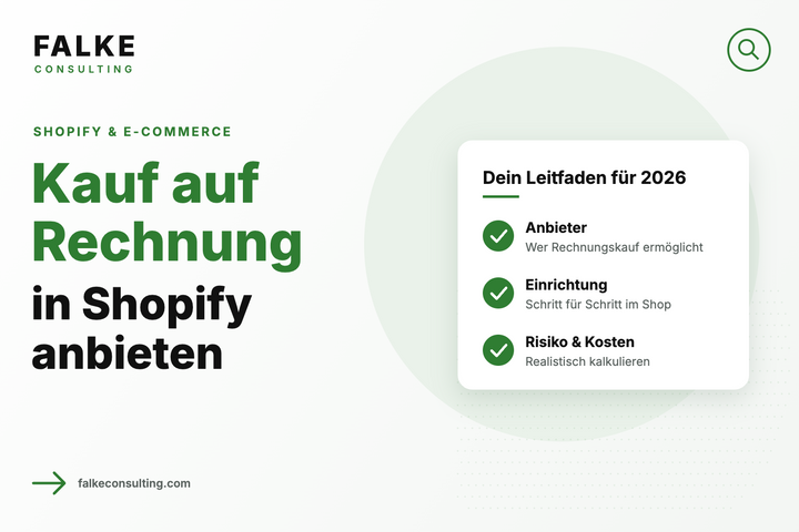 Kauf auf Rechnung in Shopify anbieten: So geht's im DACH-Markt
