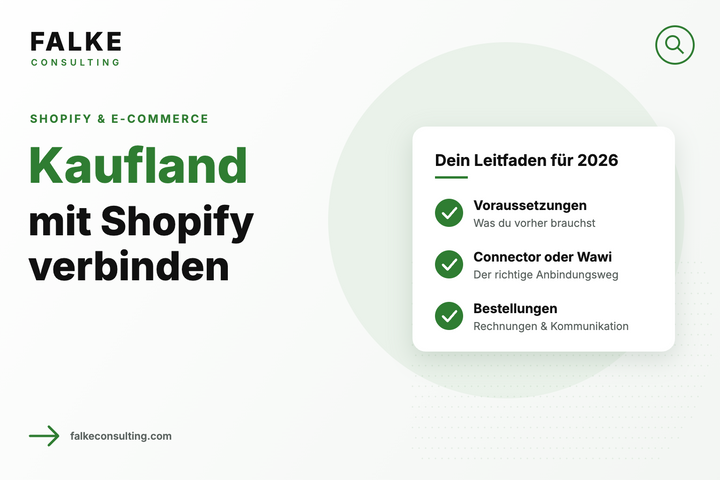 Kaufland Shopify Integration: Marktplatz anbinden Schritt für Schritt