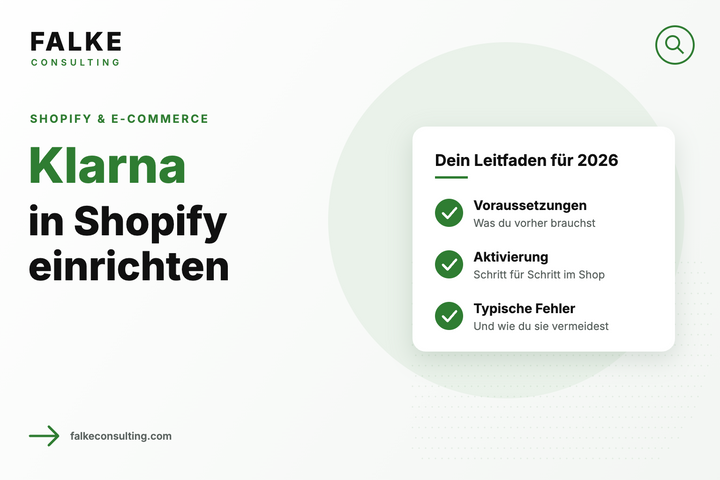 Klarna in Shopify einrichten: Schritt-für-Schritt-Anleitung