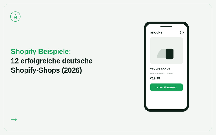 Shopify Beispiele: 12 erfolgreiche deutsche Shopify-Shops (2026)