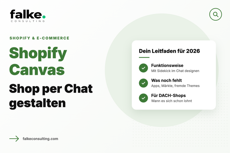 Shopify Canvas: Shop per Chat mit Sidekick gestalten – was es kann und was noch fehlt