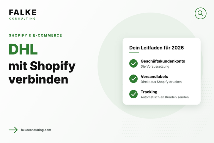 Shopify DHL Integration: Versandlabels & Sendungsverfolgung einrichten