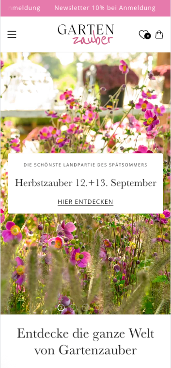 Gartenzauber