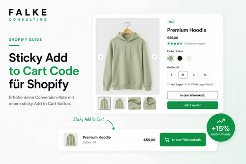 Shopify-Onlineshop aus einem Falke-Consulting-Projekt