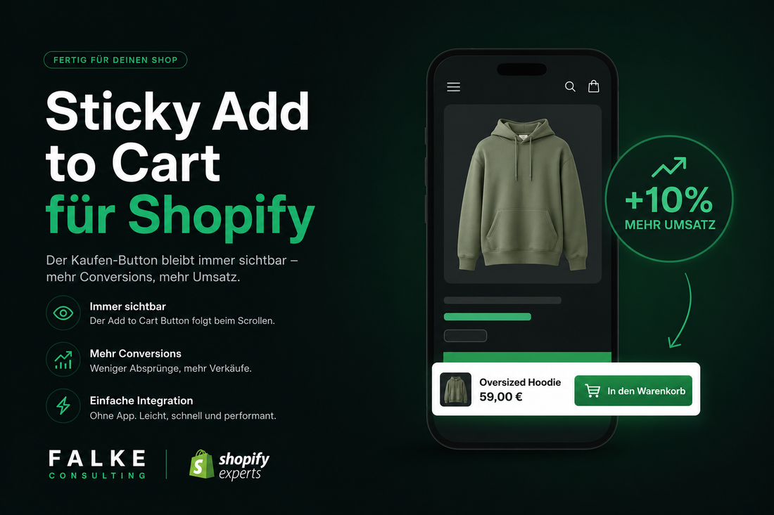 Sticky Add-to-Cart Bar – Premium Shopify Section