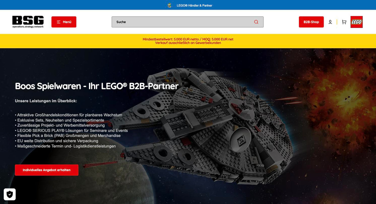 LEGO® B2B Shop Boos Spielwaren
